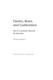 Couverture : Faeries, Bears, and Leathermen