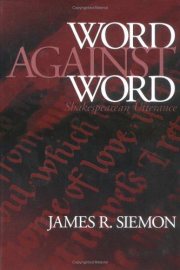 Couverture : Word against word