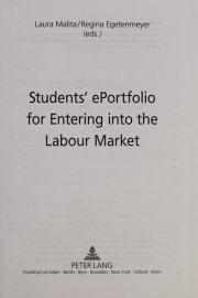 Couverture : Students' EPortfolio for Entering into the Labour Market
