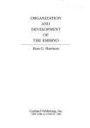 Couverture : Organization and development of the embryo