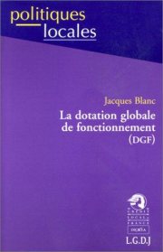 Couverture : La dotation globale de fonctionnement (DGF)