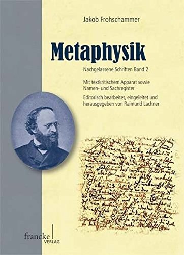 Couverture : Metaphysik