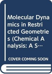 Couverture : Molecular dynamics in restricted geometries