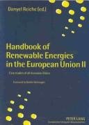 Couverture : Handbook Of Renewable Energies In The European Union Ii