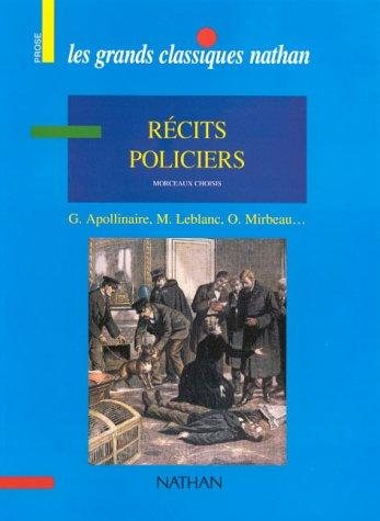 Couverture : Récits policiers 