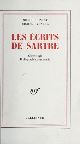 Couverture : Les Ecrits de Sartre