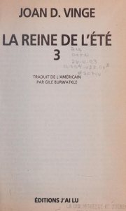 Couverture : La reine de l'été