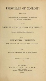 Couverture : Principles of zoölogy