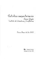 Couverture : Estudios carpenterianos