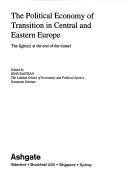 Couverture : Political economy of agrarian reform in Central and Eastern Europe