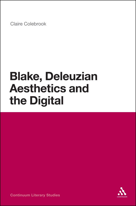 Couverture : Blake, Deleuzian Aesthetics, and the Digital