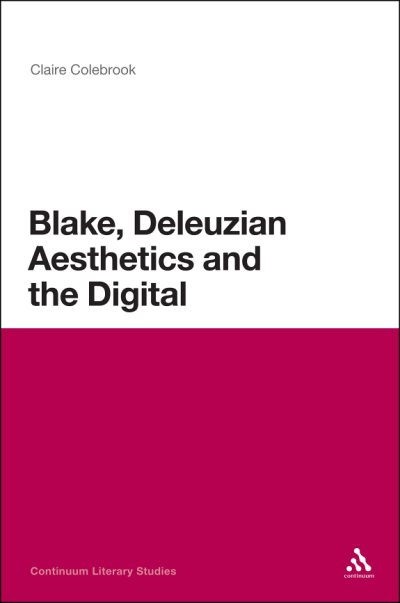 Couverture : Blake, Deleuzian Aesthetics, and the Digital