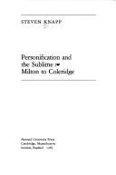 Couverture : Personification and the sublime