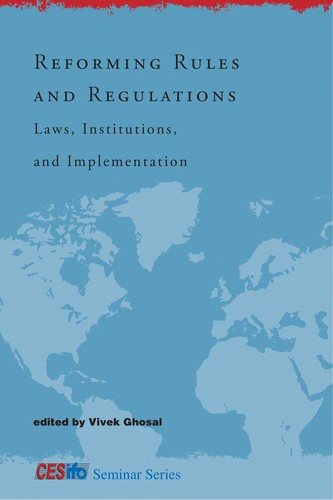 Couverture : Reforming rules and regulations