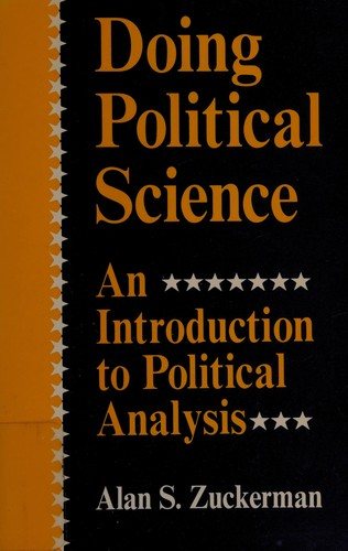 Couverture : Doing political science