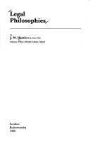 Couverture : Legal philosophies