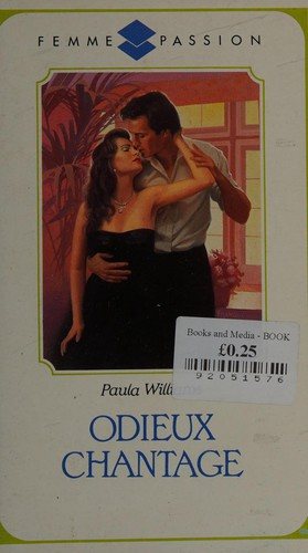 Couverture : Odieux chantage