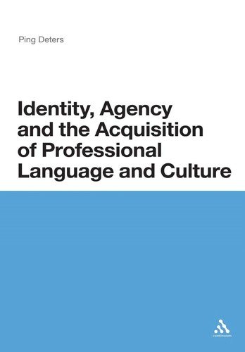 Couverture : Identity, agency and the acquisition of professional language and culture