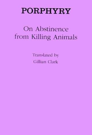 Couverture : On abstinence from killing animals