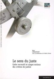 Couverture : Le sens du juste