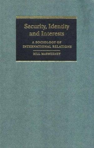 Couverture : Security, Identity and Interests
