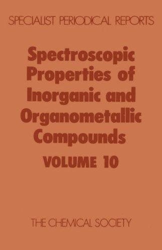 Couverture : Spect Properties/Inorganic & Organometallic Compounds