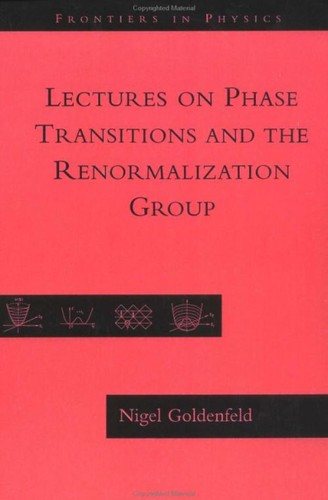 Couverture : Lectures on phase transitions and the renormalization group