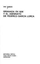 Couverture : Granada en 1936 y el asesinato de Federico García Lorca
