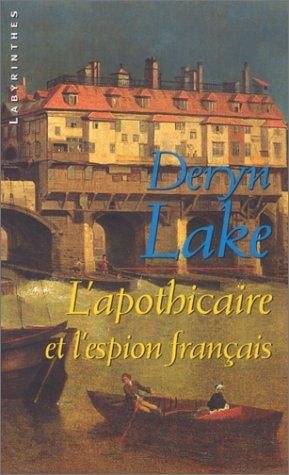 Couverture : L'apothicaire et l'espion français