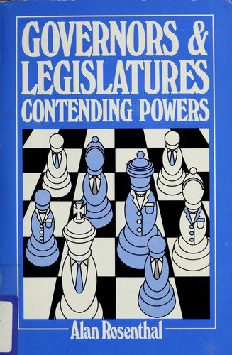 Couverture : Governors and legislatures