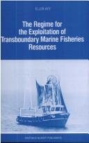 Couverture : The regime for the exploitation of transboundary marine fisheries resources
