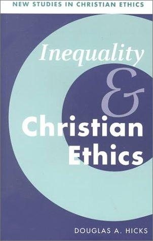 Couverture : Inequality and Christian ethics