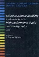 Couverture : Selective sample handling and detection in high-performance liquid chromatography