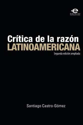 Couverture : Crítica de la razón latinoamericana