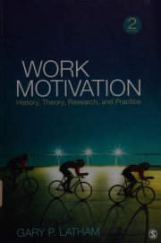 Couverture : Work Motivation