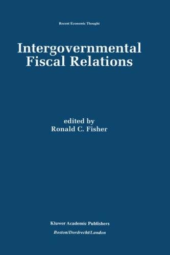Couverture : Intergovernmental fiscal relations