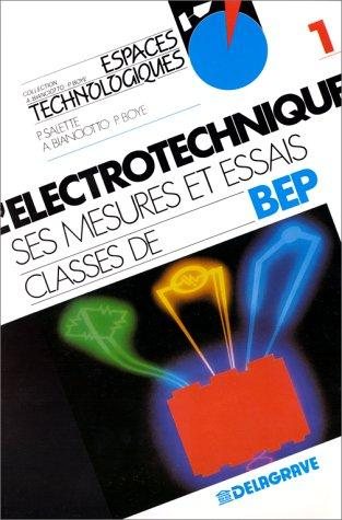 Couverture : L'Electrotechnique 