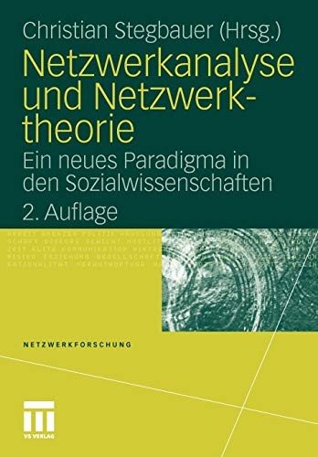 Couverture : Netzwerkanalyse und Netzwerktheorie