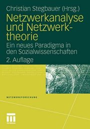 Couverture : Netzwerkanalyse und Netzwerktheorie