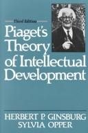 Couverture : Piaget's theory of intellectual development