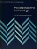 Couverture : Marxist perspectives in archaeology
