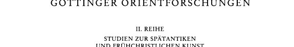 Couverture : Studien zur frühchristlichen Kunst. 2