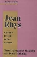 Couverture : Studies in Short Fiction Series - Jean Rhys