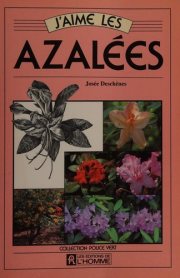 Couverture : J'aime les azalées
