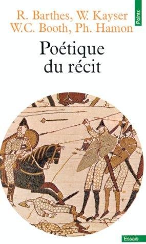 Couverture : Poetique du recit