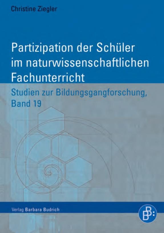 Couverture : Partizipation der Schüler im naturwissenschaftlichen Fachunterricht