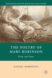 Couverture : The poetry of Mary Robinson