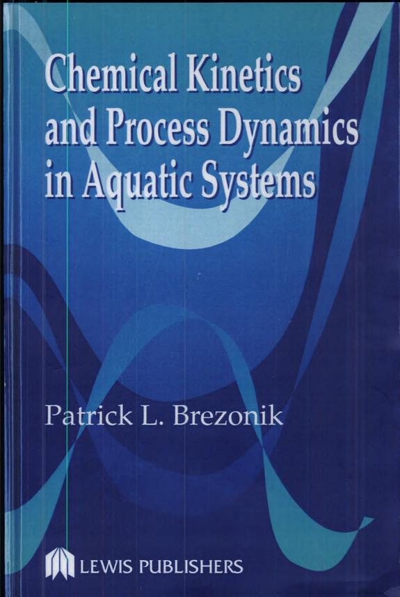 Couverture : Chemical kinetics and process dynamics in aquatic systems
