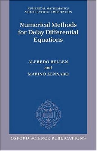 Couverture : Numerical methods for delay differential equations