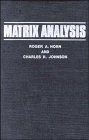 Couverture : Matrix analysis